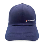Merrimack Hat Co. Emerson Unstructured Cotton Cap Embroidery - Navy - View 2