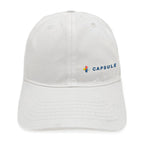 Merrimack Hat Co. Emerson Unstructured Cotton Cap Embroidery - White - View 2