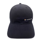 Merrimack Hat Co. Emerson Unstructured Cotton Cap Transfer - Black - View 2