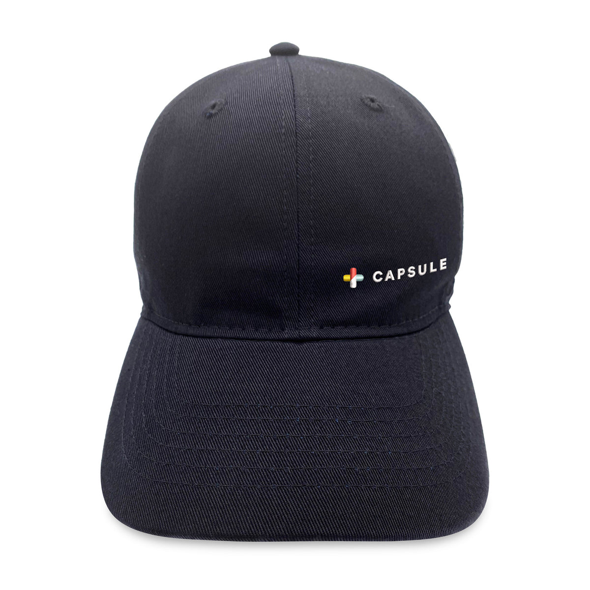 Merrimack Hat Co. Emerson Unstructured Cotton Cap Transfer - Black - View 2