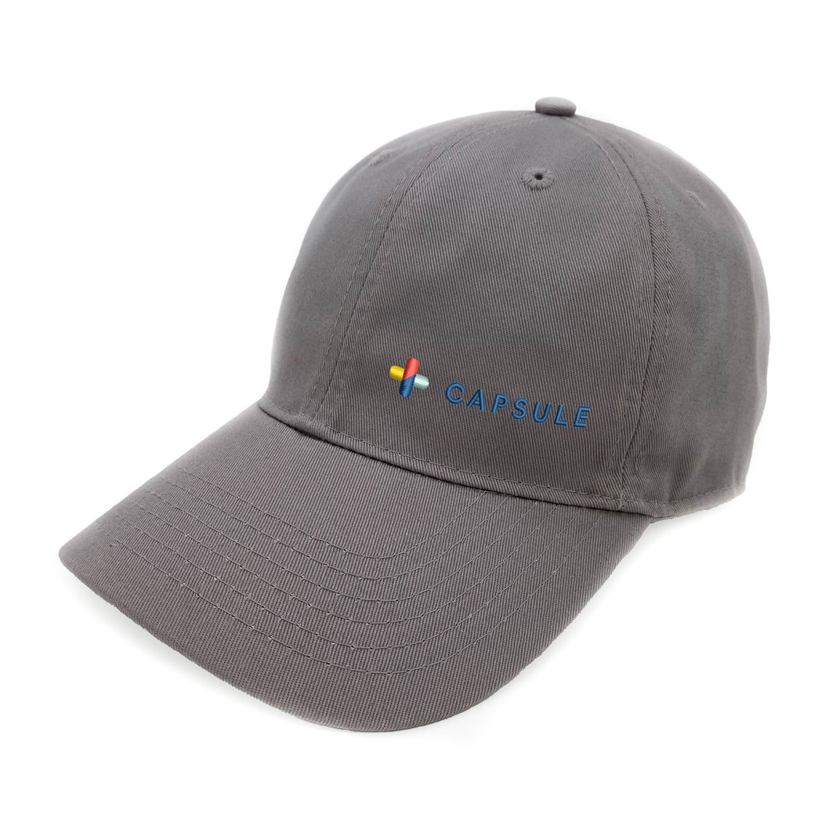 Merrimack Hat Co. Emerson Unstructured Cotton Cap Transfer - Grey - View 1