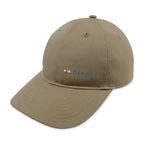 Merrimack Hat Co. Emerson Unstructured Cotton Cap Transfer - Khaki - View 1