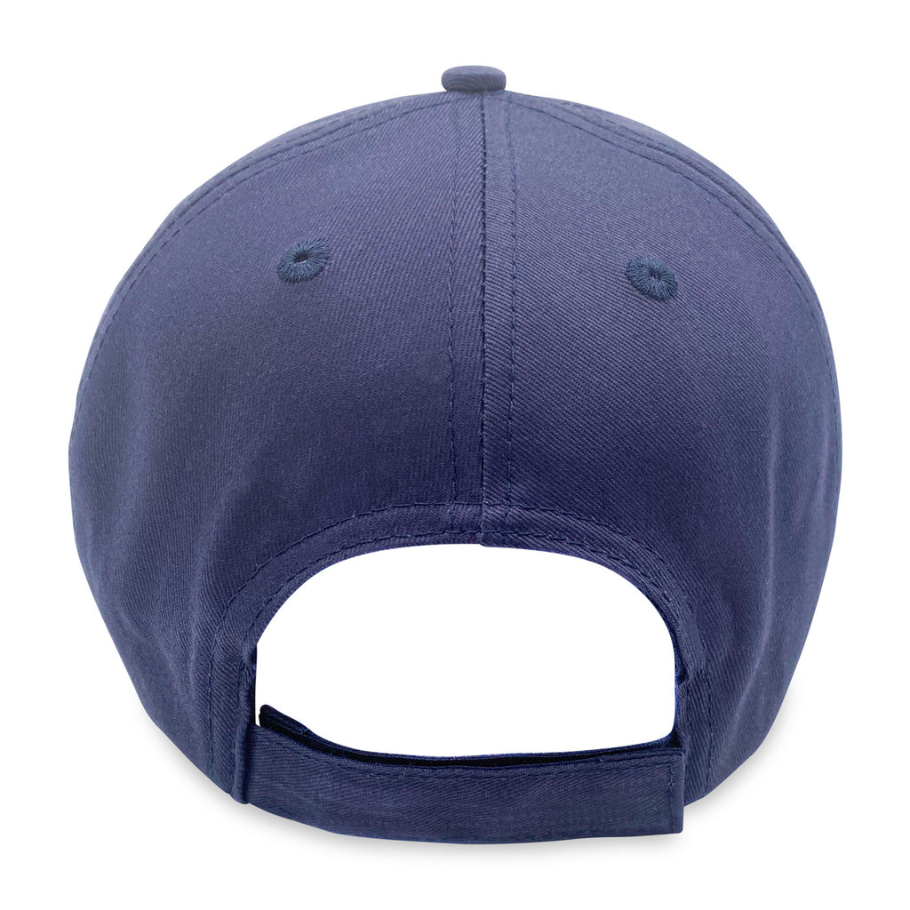 Merrimack Hat Co. Emerson Unstructured Cotton Cap Transfer - Navy - View 3