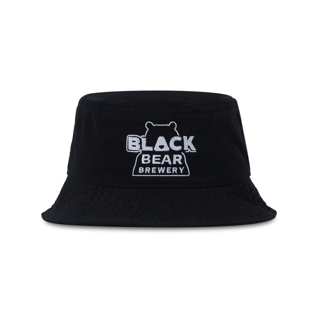 Merrimack Hat Co. Hunter Cotton Bucket Hat Transfer - Black - View 1