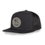 Merrimack Hat Co. Knox Quick Dry Trucker, 5 Panel Transfer - Black - View 1
