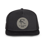Merrimack Hat Co. Knox Quick Dry Trucker, 5 Panel Transfer - Black - View 2
