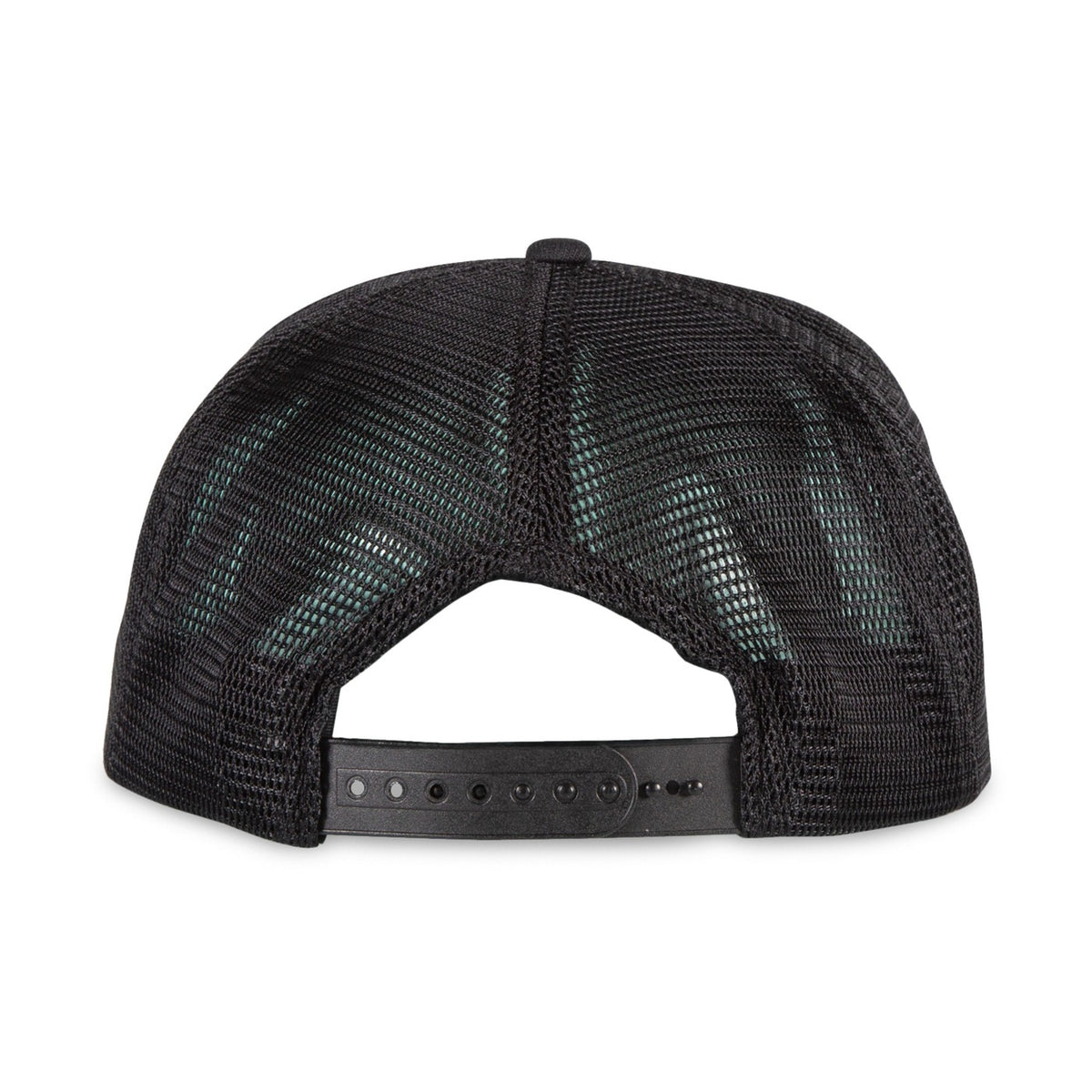 Merrimack Hat Co. Knox Quick Dry Trucker, 5 Panel Transfer - Black - View 4