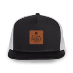 Merrimack Hat Co. Knox Quick Dry Trucker, 5 Panel Transfer - Black-White - View 3