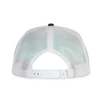 Merrimack Hat Co. Knox Quick Dry Trucker, 5 Panel Transfer - Black-White - View 4