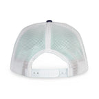 Merrimack Hat Co. Knox Quick Dry Trucker, 5 Panel Transfer - Navy/White - View 4