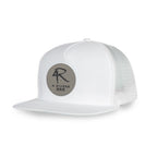 Merrimack Hat Co. Knox Quick Dry Trucker, 5 Panel Transfer - White - View 1