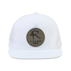 Merrimack Hat Co. Knox Quick Dry Trucker, 5 Panel Transfer - White - View 2
