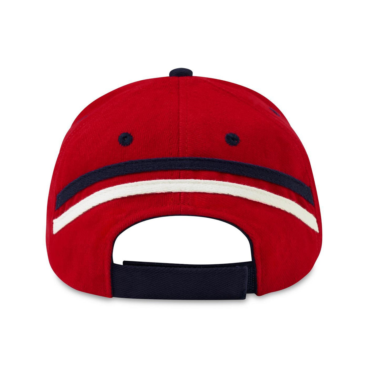 Merrimack Hat Co. Patriot Red White and Blue Cap Embroidery - Red/White/Blue - View 3