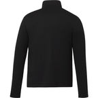 Merritt Recycled Fleece Full Zip for Men Transfer - Black - Back