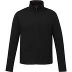 Merritt Recycled Fleece Full Zip for Men Transfer - Black - Front
