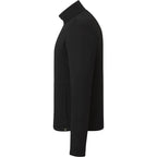 Merritt Recycled Fleece Full Zip for Men Transfer - Black - Left Side