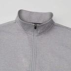 Merritt Recycled Fleece Full Zip for Men Transfer - Heather Grey - Detail 2