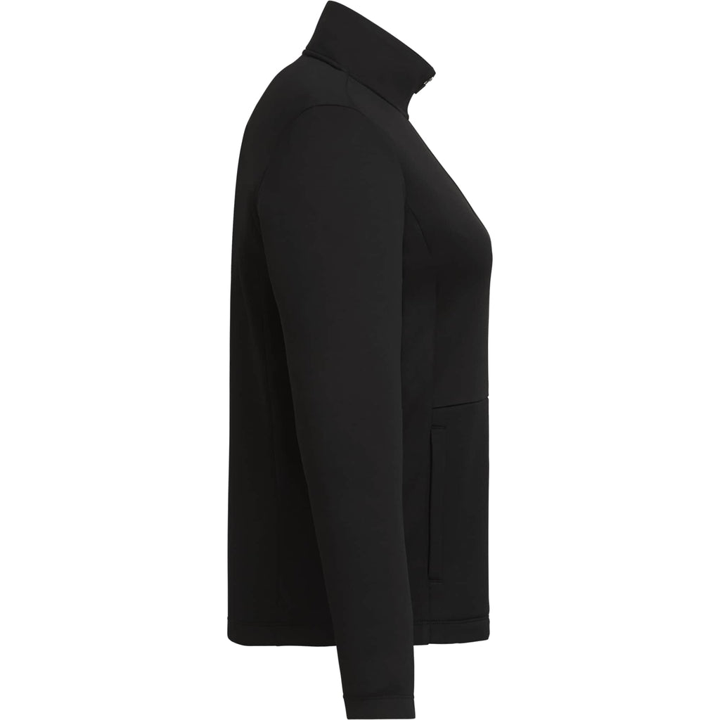 Merritt Recycled Fleece Full Zip for Women Transfer - Black - Right Side