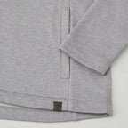 Merritt Recycled Fleece Full Zip for Women Transfer - Heather Grey - Detail