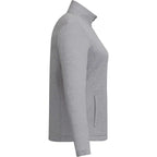 Merritt Recycled Fleece Full Zip for Women Transfer - Heather Grey - Right Side