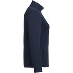 Merritt Recycled Fleece Full Zip for Women Transfer - Vintage Navy Heather - Right Side