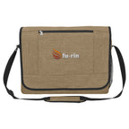 Messenger Bag, High Line - Beige - Embroidery
