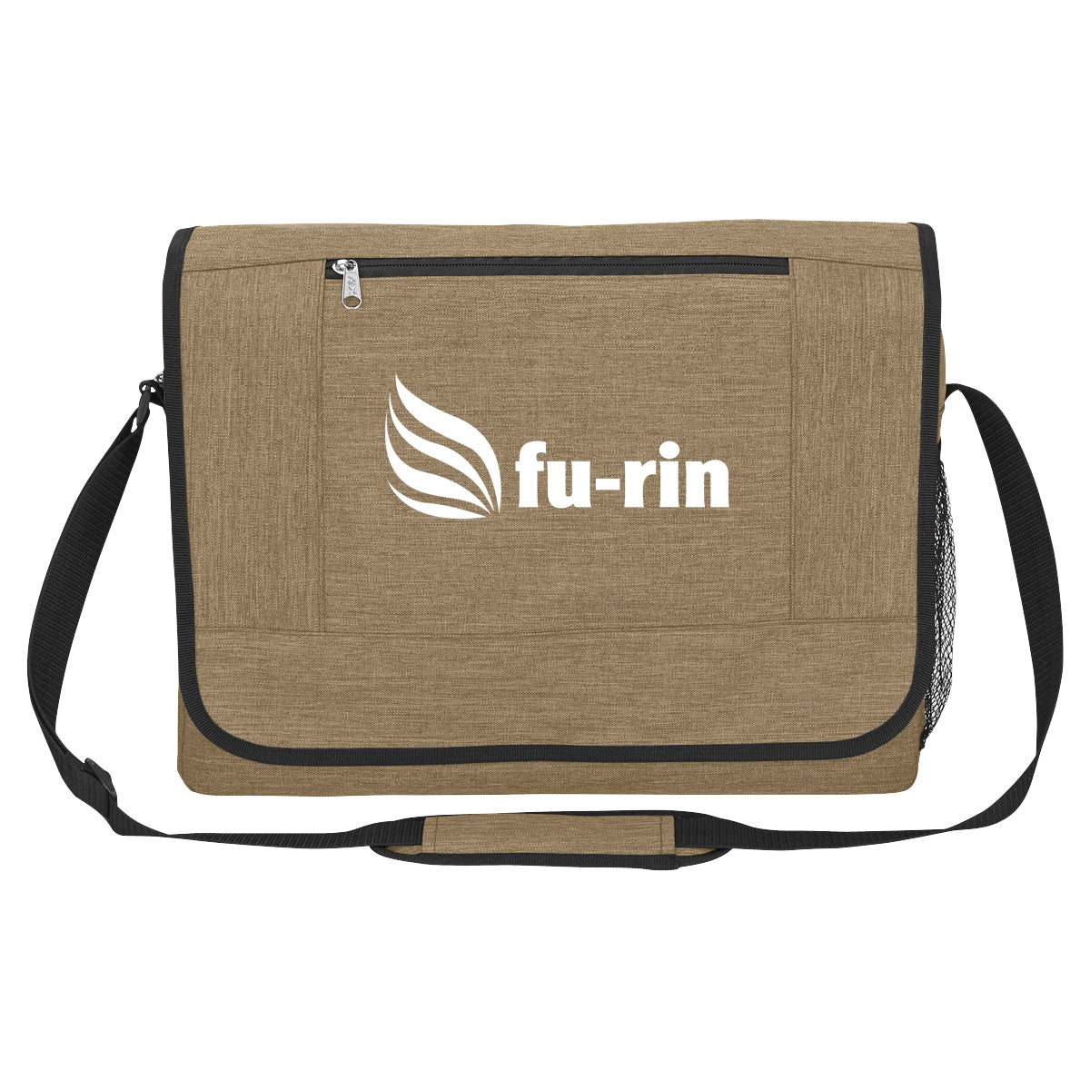 Messenger Bag, High Line - Beige - Silk Screen