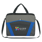 Messenger Brief, Casual Friday - Royal Blue - Colorbrite