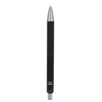 Metallic Gel Pen in Recycled Aluminum Laser Engraving - Black - Back