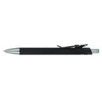 Metallic Gel Pen in Recycled Aluminum Laser Engraving - Black - Left Side 2