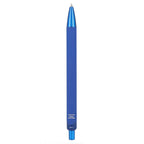 Metallic Gel Pen in Recycled Aluminum Laser Engraving - Blue - Back