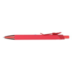 Metallic Gel Pen in Recycled Aluminum Laser Engraving - Red - Left Side 2