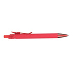 Metallic Gel Pen in Recycled Aluminum Laser Engraving - Red - Right Side 2