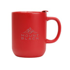 Michigan Ceramic Mug, 14 oz Laser Engraving - Red - Laser Engraving