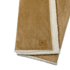Micro Mink and Sherpa Blanket, 60 x 50 Inches Laser Engraving - Iced Coffee - View 2