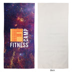 Microfiber Beach Towel, Printed Both Sides - Dual-Sided Microfiber Beach Towel