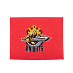 Microfiber Rally Towel, 15 x 18 Inches - Red - Silk Screen