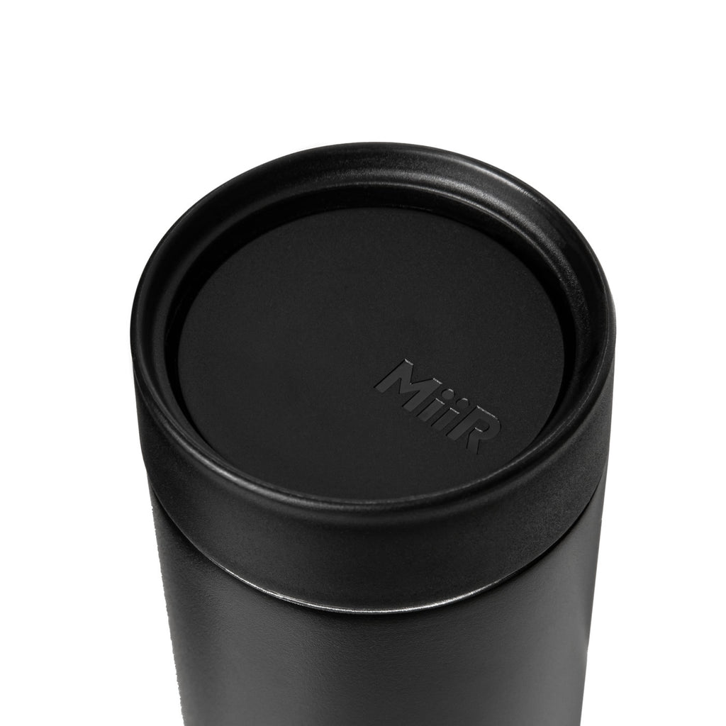 MiiR 360 Traveler Tumbler with Leakproof Lid, 16 oz Laser Engraving - Black Powder - View 3