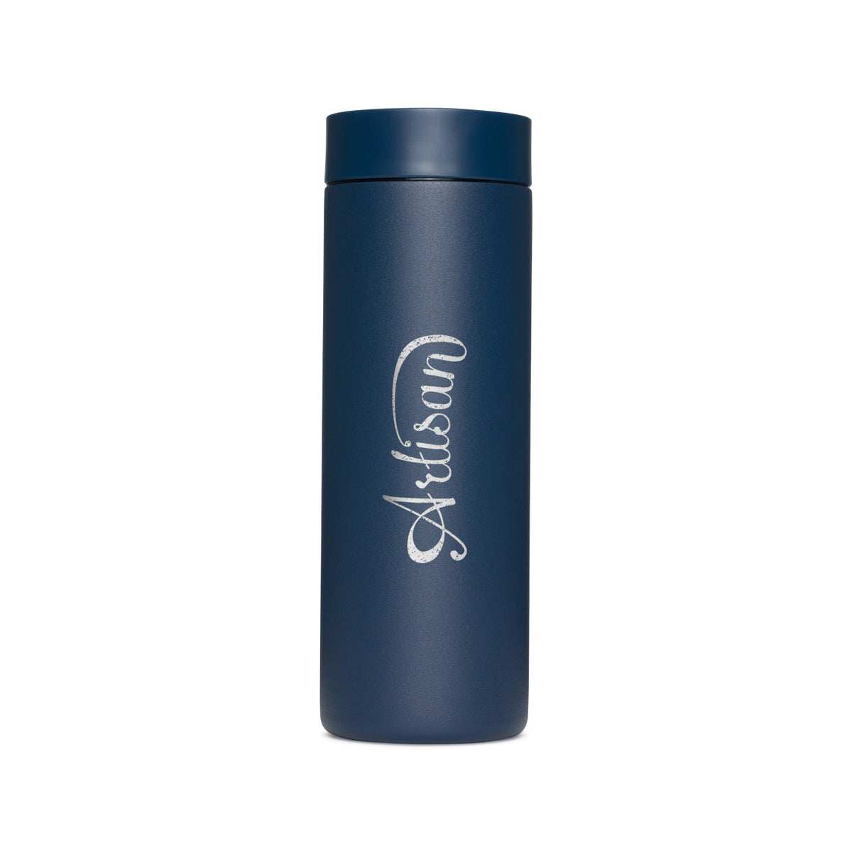 MiiR 360 Traveler Tumbler with Leakproof Lid, 16 oz Laser Engraving - Tidal Blue - View 1