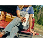 MiiR 360 Traveler Tumbler with Leakproof Lid, 16 oz Laser Engraving - White Powder - View 7