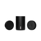 MiiR Air Lock Coffee Canister in Recycled Steel Laser Engraving - Black Powder - View 4