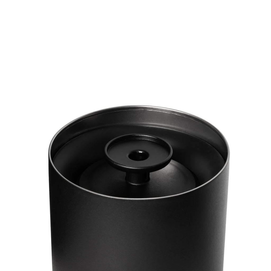 MiiR Air Lock Coffee Canister in Recycled Steel Laser Engraving - Black Powder - View 5