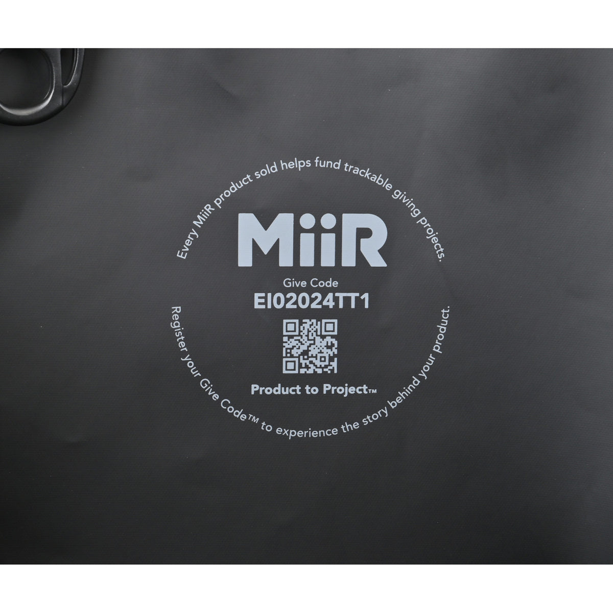 MiiR Bahia Recycled XL Tote, 40 L - Black - View 3