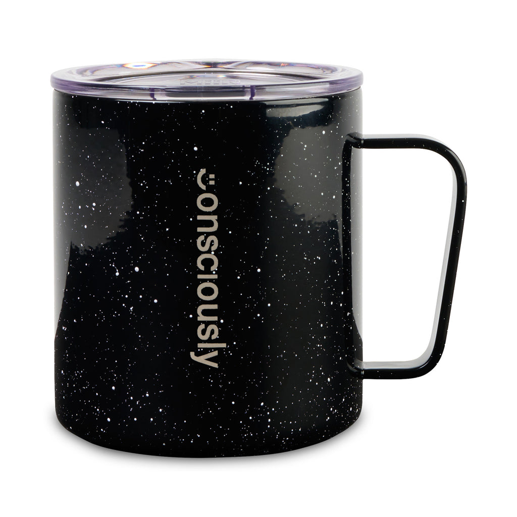 MiiR Classic Insulated Camp Cup, 12 oz - Black Speckle - View 1