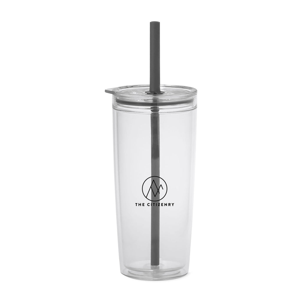 MiiR Everywhere Recycled Straw Tumbler, 16 oz - Clear - View 1
