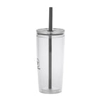 MiiR Everywhere Recycled Straw Tumbler, 16 oz - Clear - View 3