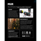 MiiR Gift Box with Two Insulated Camp Cups - Black Powder - View 8