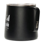 MiiR Grounded Camp Cup with Slide Lid, 12 oz Laser Engraving - Black Powder - View 2
