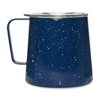 MiiR Grounded Camp Cup with Slide Lid, 12 oz Laser Engraving - Blue Speckle Gloss - View 4