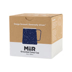 MiiR Grounded Camp Cup with Slide Lid, 12 oz Laser Engraving - Blue Speckle Gloss - View 6
